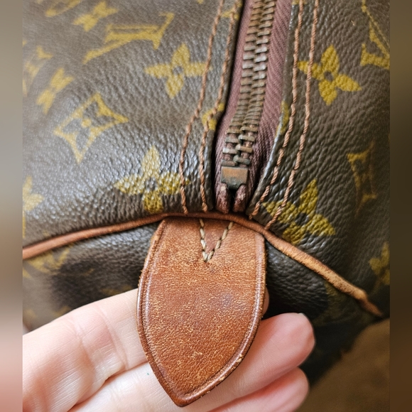 GUC LOUIS VUITTON VINTAGE SPEEDY 35 W/COA - Picture 5 of 13